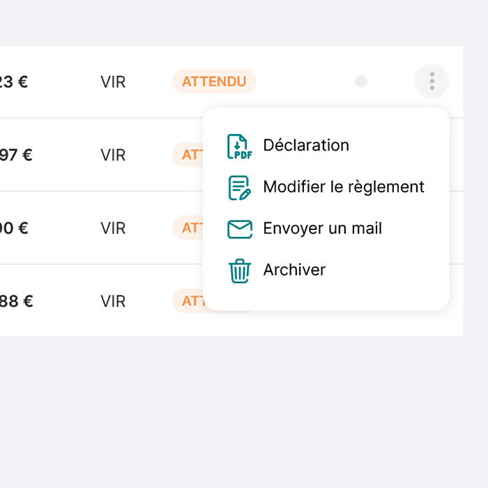 Outil gestion fdration avec cotisations d'entreprises gnration automatique relances et comptes comptables pour dclarations