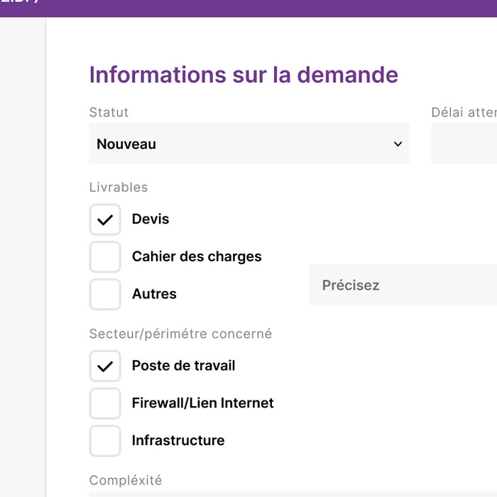 Outil de pilotage tickets techniciens avec attribution automatique interface mobile et outils communication intgrs